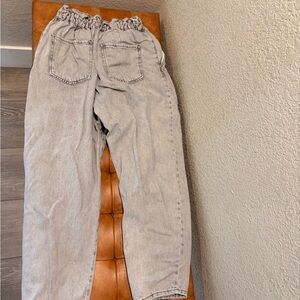 Zara Light Gray Denim Pants